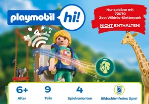 Playmobil 72402 hi! Activation Set Zoo 72070