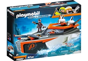 Playmobil 70002  Top Agents  Spy Team Turboship