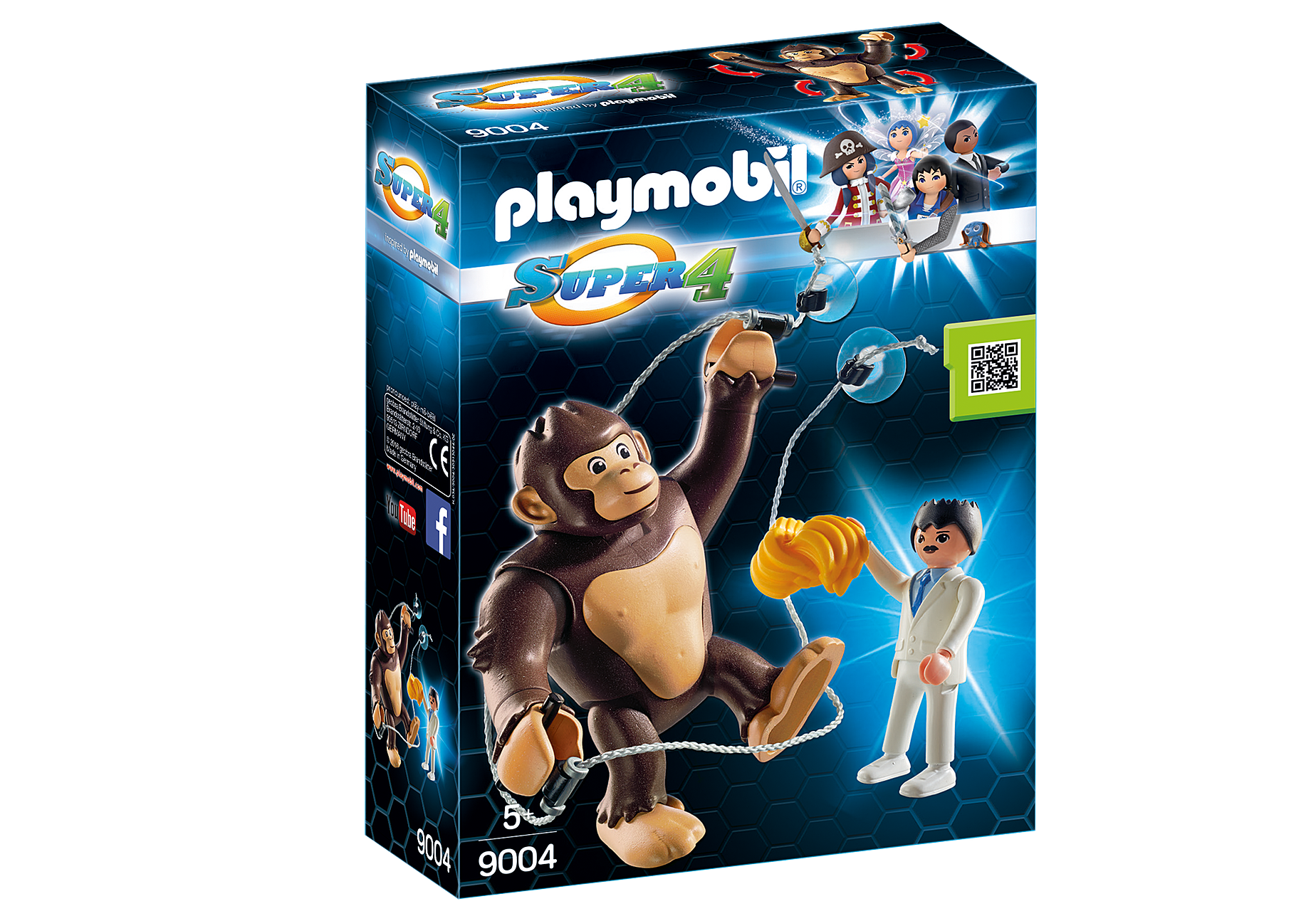 Playmobil 9004  Super 4  Riesenaffe Gonk