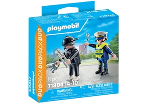 Playmobil 71804   DuoPack Polizist und Einbrecher