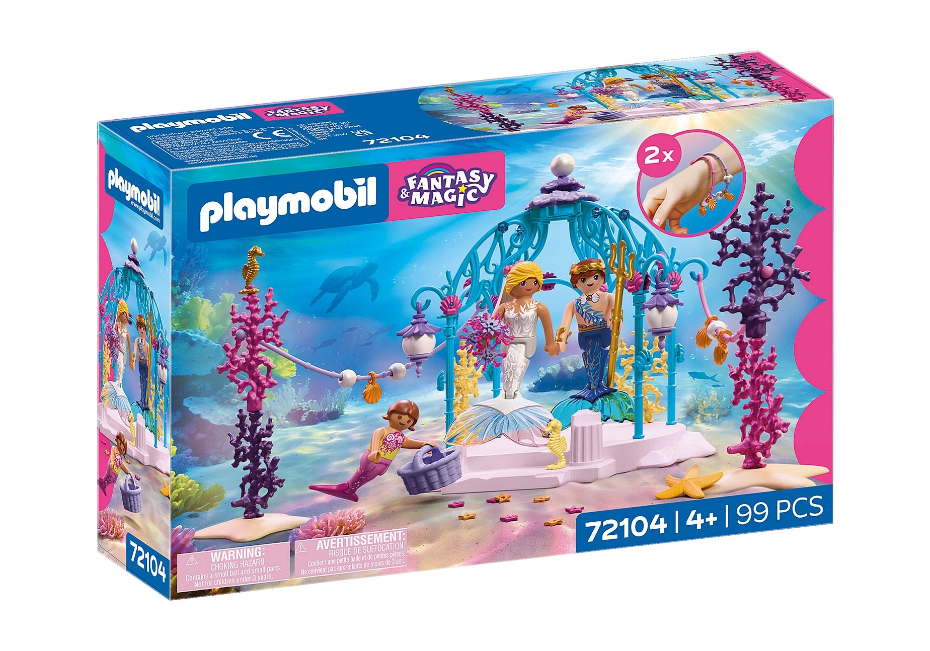 Playmobil 72104 Fantasy & Magic Unterwasserhochzeit