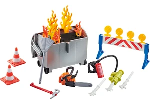 Playmobil 9804  City Action  Feuerwehr-Zubehörset (Folienverpackung)