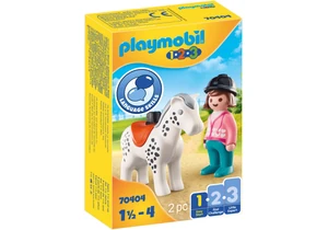 Playmobil 70404 1-2-3   Reiterin mit Pferd