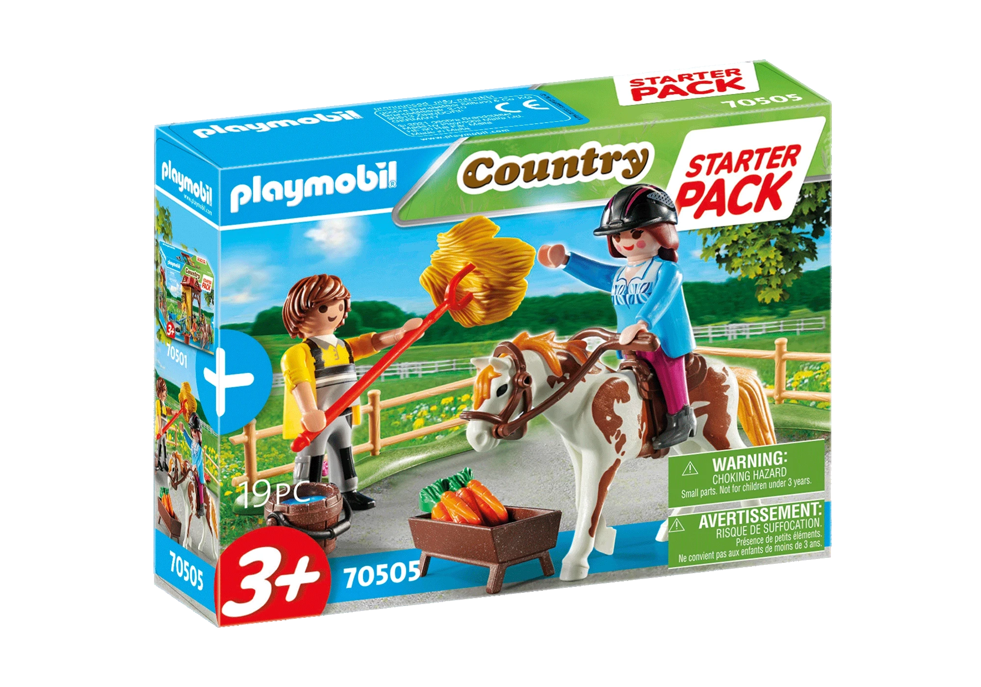Playmobil 70505  Country Starter Pack Reiterhof Ergänzungsset
