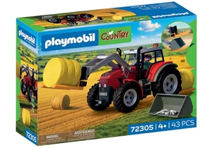 Playmobil 72305 Country Großer Traktor mit Heuballen