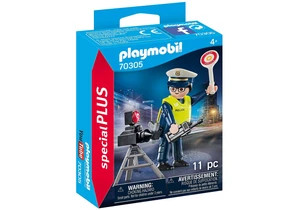 Playmobil 70305  Special Plus  Polizist mit Radarfalle