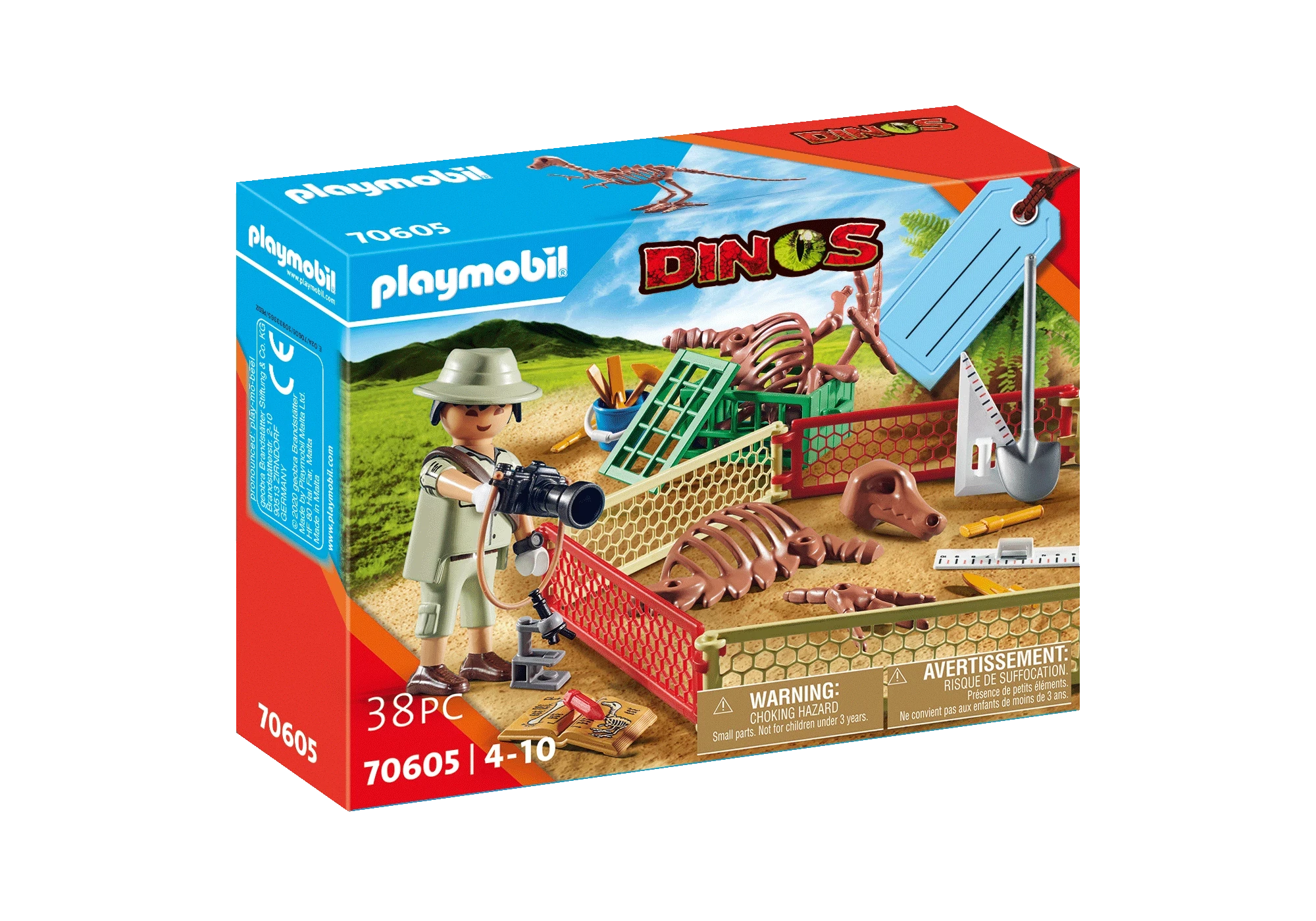 Playmobil 70605  Dinos Geschenkset Paläontologe