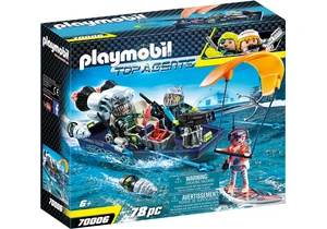 Playmobil 70006  Top Agents  Team S.H.A.R.K. Harpoon Craft
