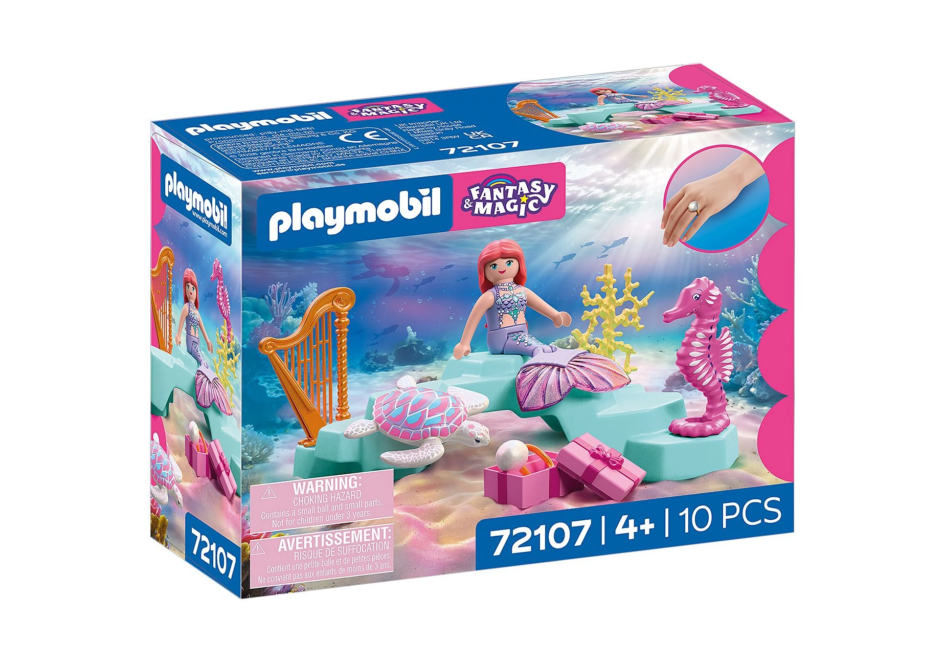 Playmobil 72107 Fantasy & Magic Meerjungfrau mit Geschenk
