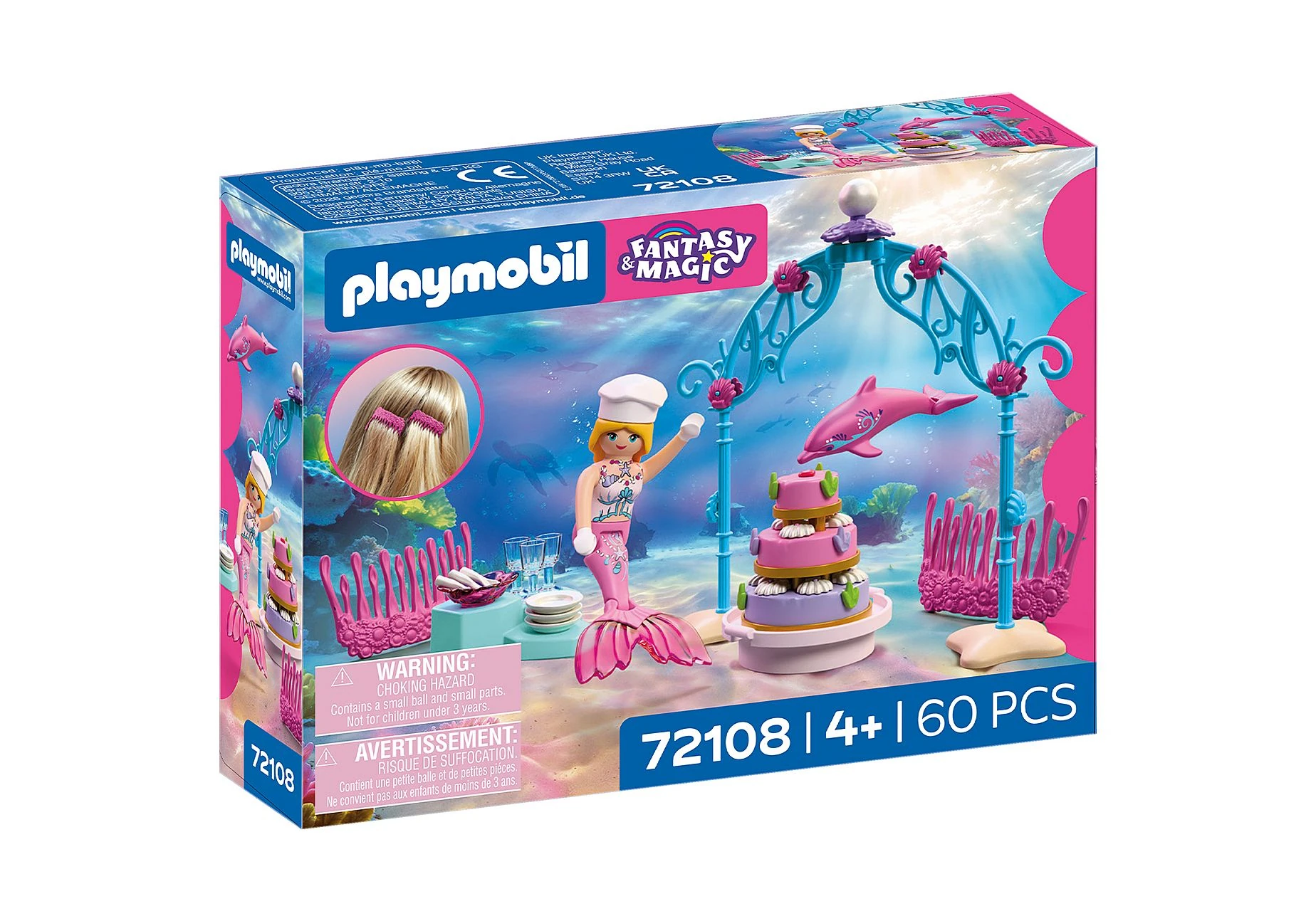 Playmobil 72108 Fantasy & Magic Unterwasserhochzeits-Buffet