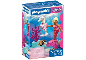 Playmobil 72109 Fantasy & Magic Meerjungfrau mit Seepferdchen