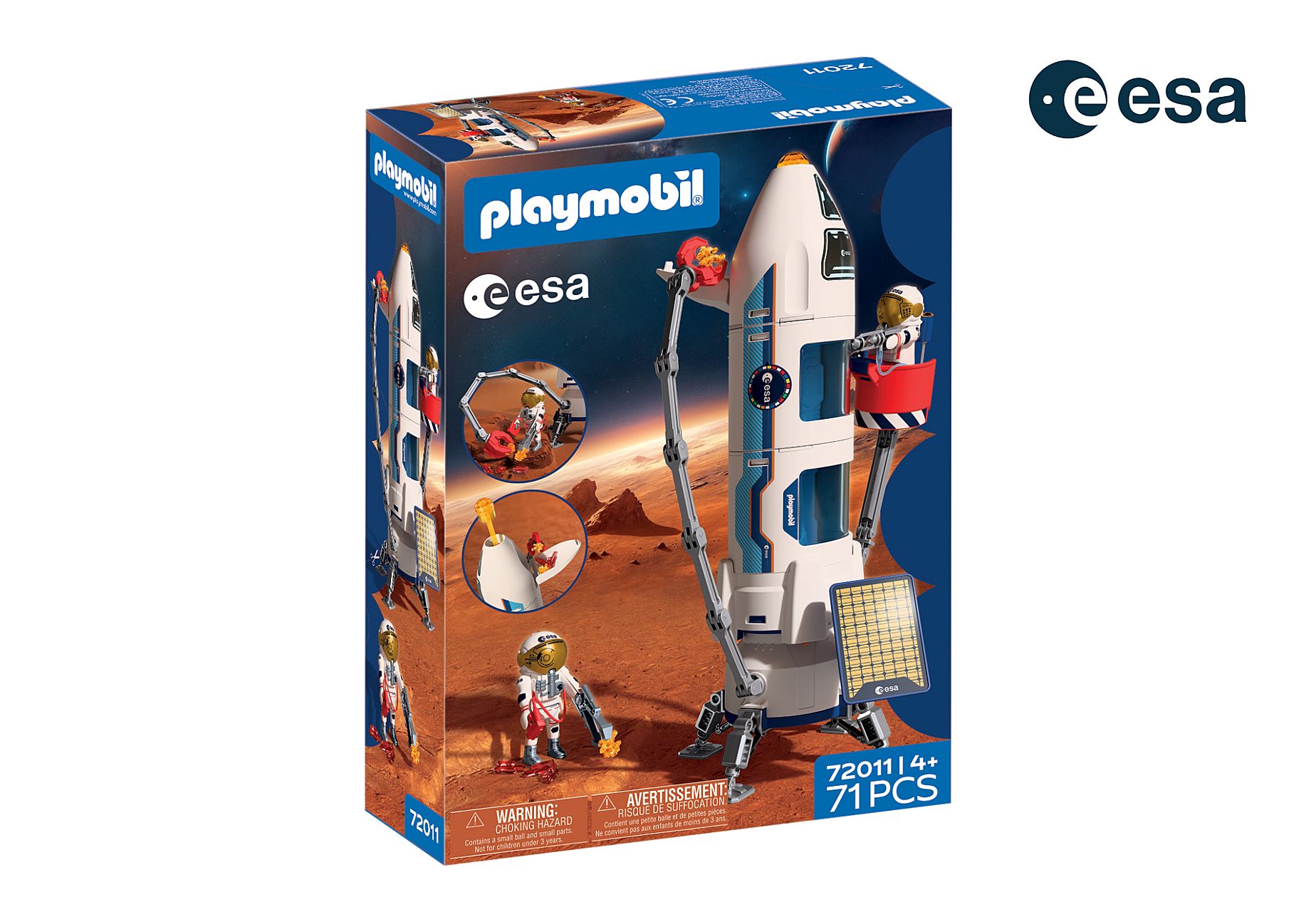 Playmobil 72011  ESA  Mars Forschungsrakete