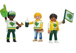 Playmobil 1011    Football-Fans 2 (Folienverpackung)