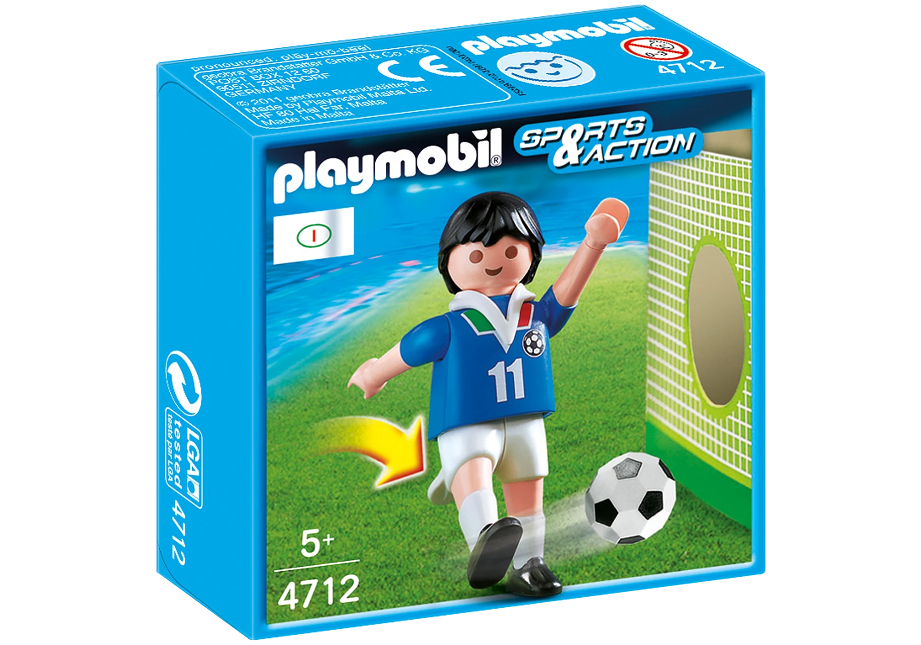Playmobil 4712  Sports & Action  Fußballspieler Italien
