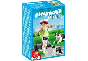 Playmobil 5213    Sammelhund 5 Border Collie Familie
