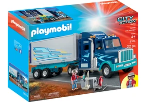 Playmobil 9314  City Action  Amerikanischer Big Rig Truck