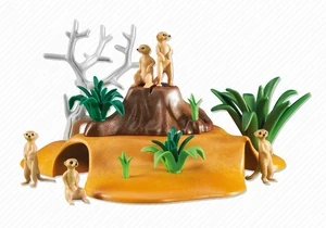 Playmobil 6314 Wild Life Erdmännchenbau