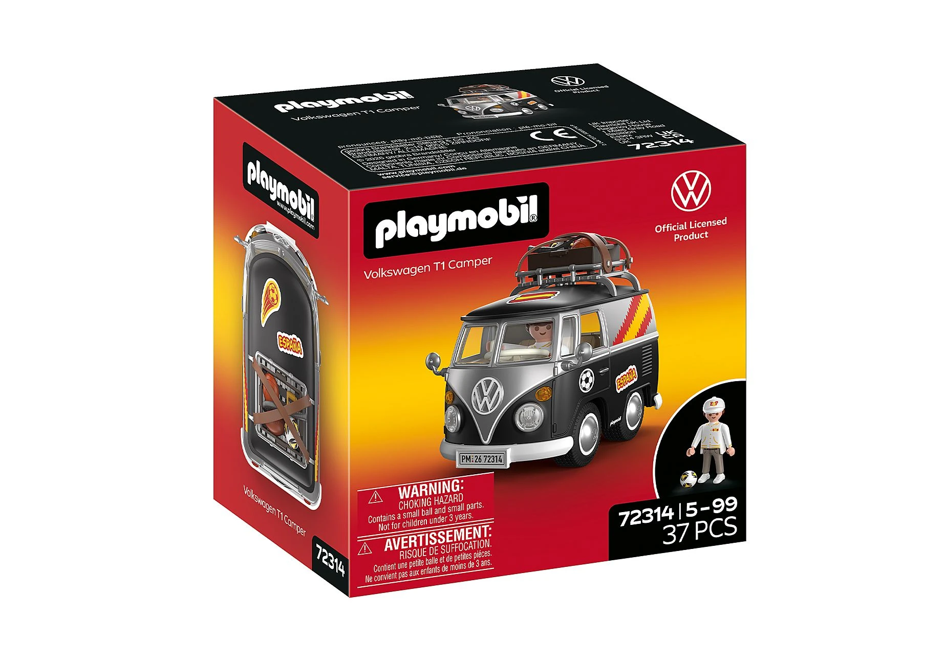 Playmobil 72314 Volkswagen T1 Camper Spanien Edition