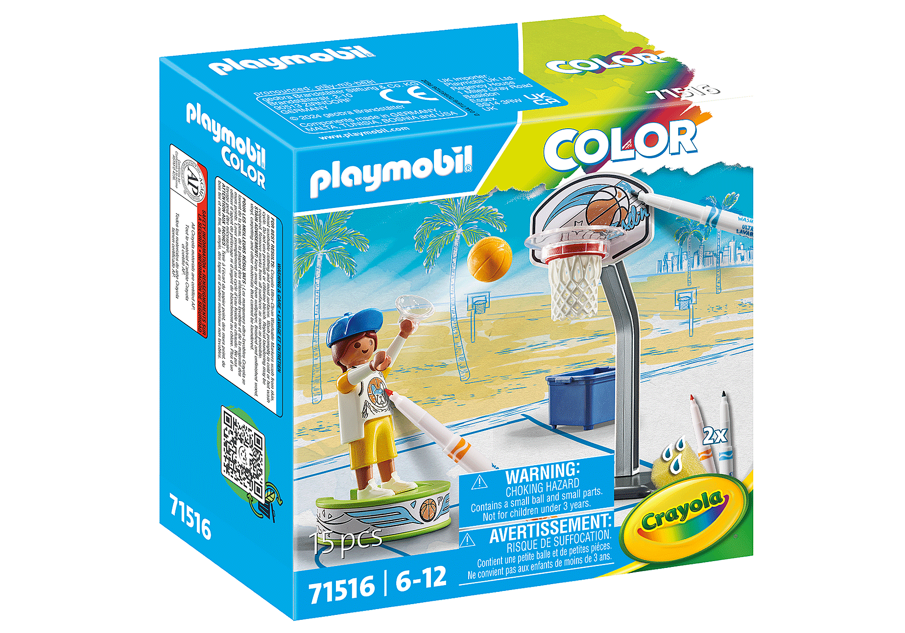Playmobil 71516  Color  Basketballspieler