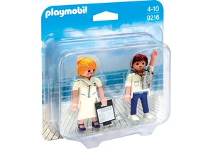 Playmobil 9216   DuoPack Stewardess und Offizer