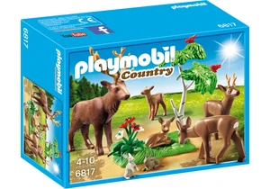 Playmobil 6817  Country  Hirsch mit Rehfamilie