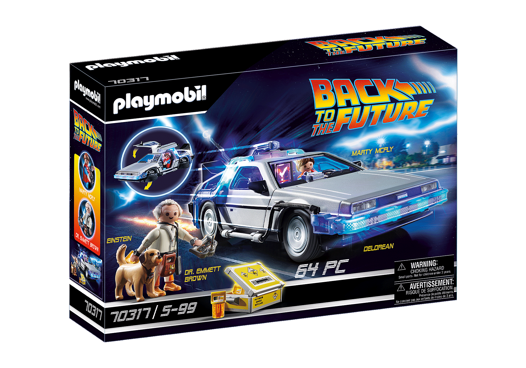 Playmobil 70317  Back to the Future  DeLorean