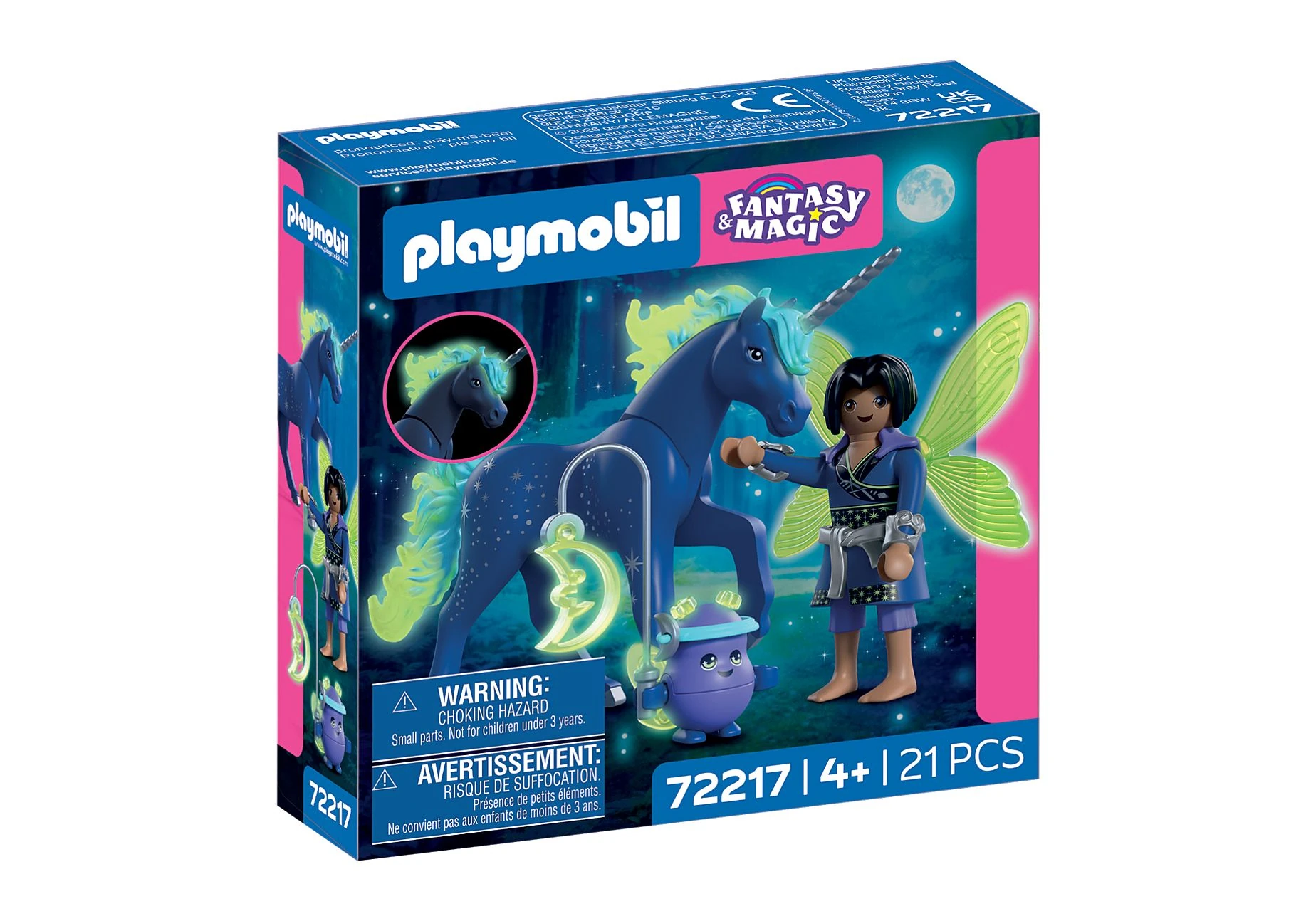 Playmobil 72217 Fantasy & Magic Sammeleinhorn Mondschein mit Fee