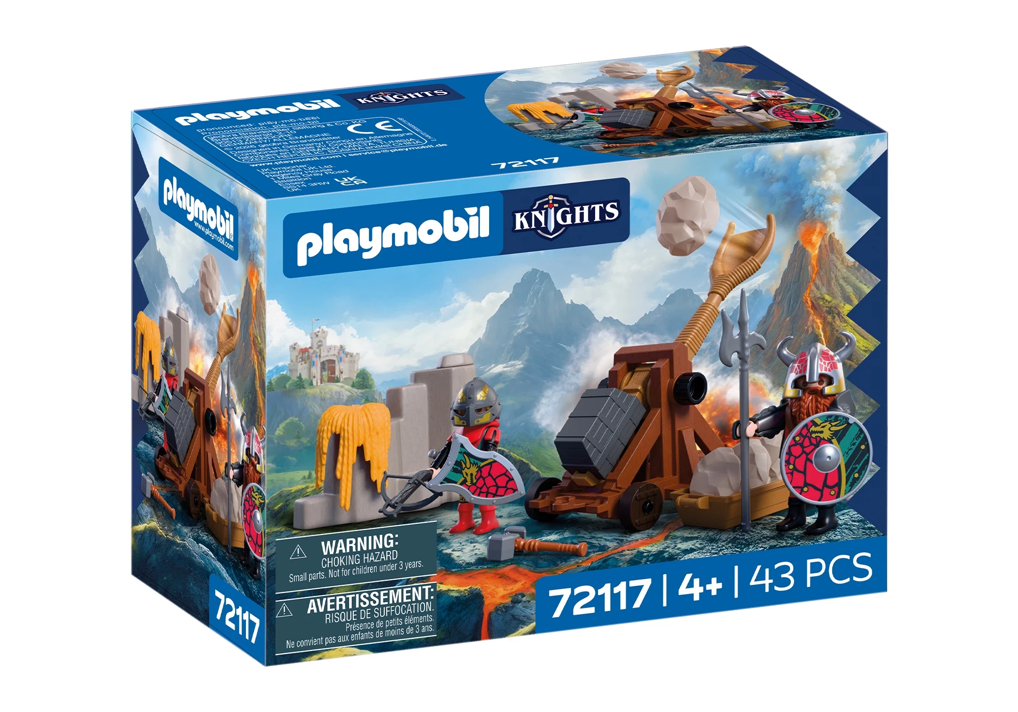 Playmobil 72117 Knights Steinkatapult Drachenritter