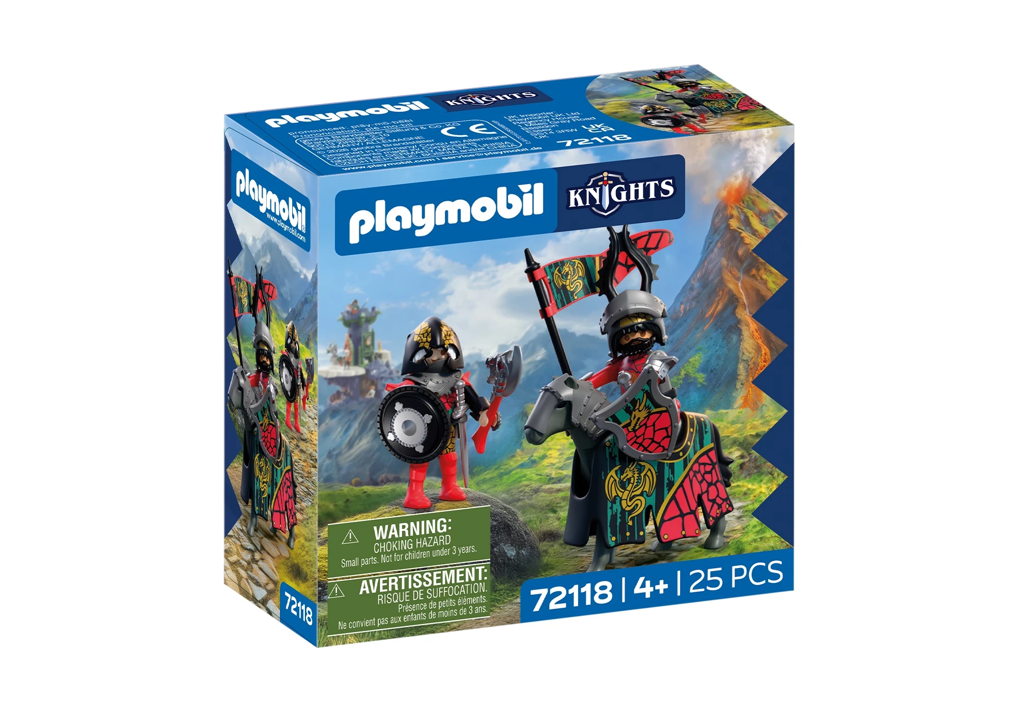 Playmobil 72118 Knights Anführer Drachenritter