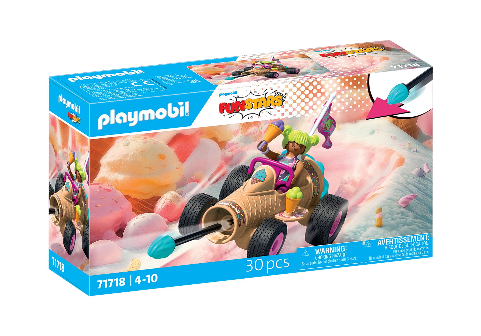 Playmobil 71718  Funstars  Rasende Eistüte