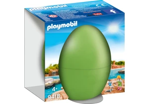 Playmobil 9418   Osterei Tierpflegerin mit Seehundbabys