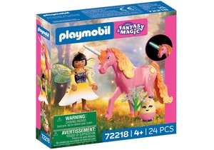 Playmobil 72218 Fantasy & Magic Sammeleinhorn Morgentau mit Fee