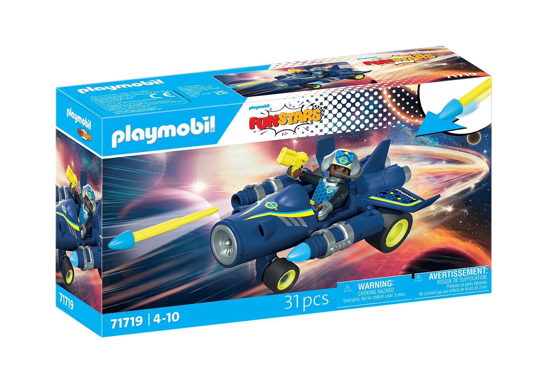 Playmobil 71719  Funstars  Rasender Space-Jet