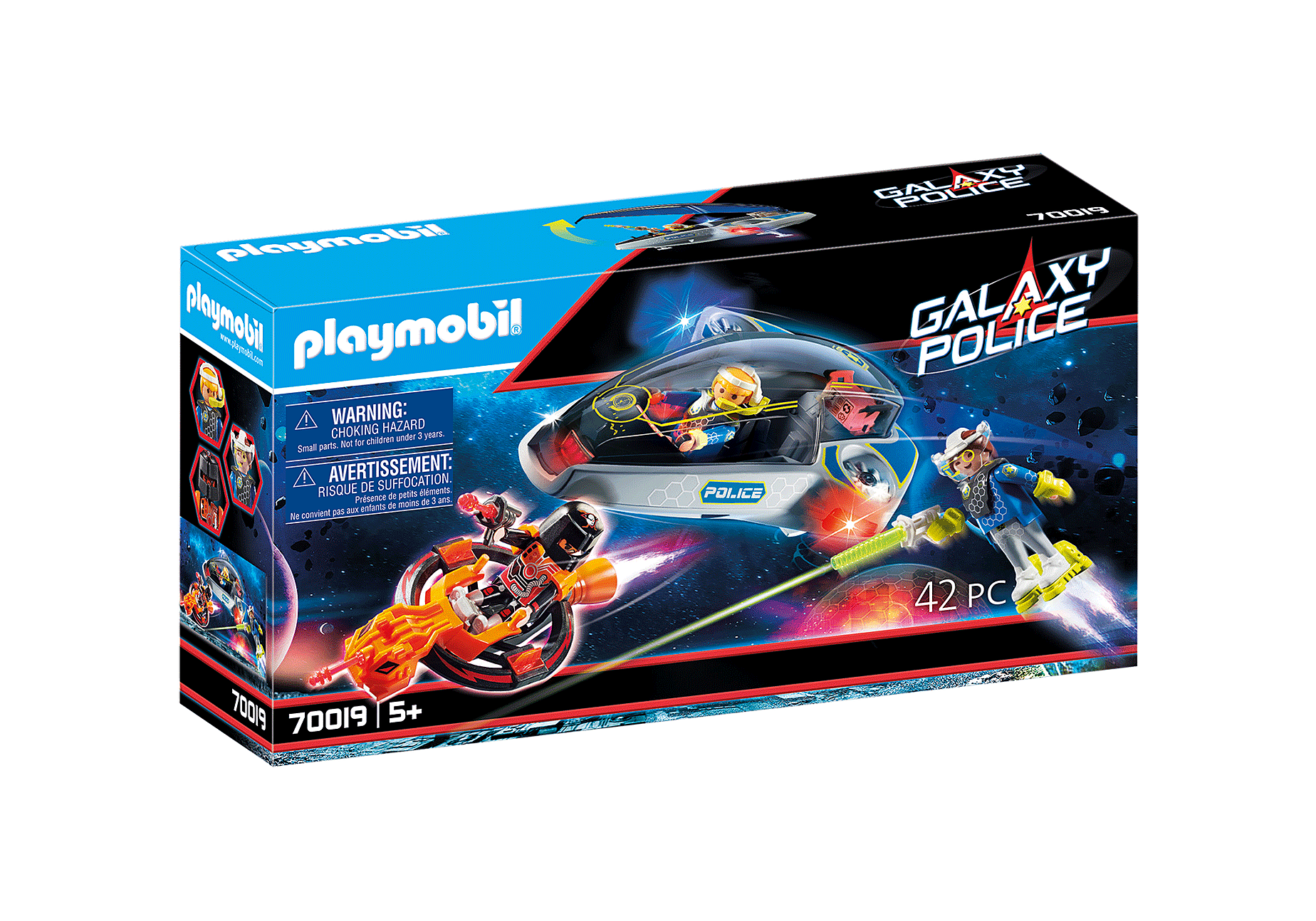 Playmobil 70019  Galaxy Police  Glider