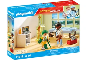 Playmobil 71619  Action Heroes  Kinderarzt mit Teddybär