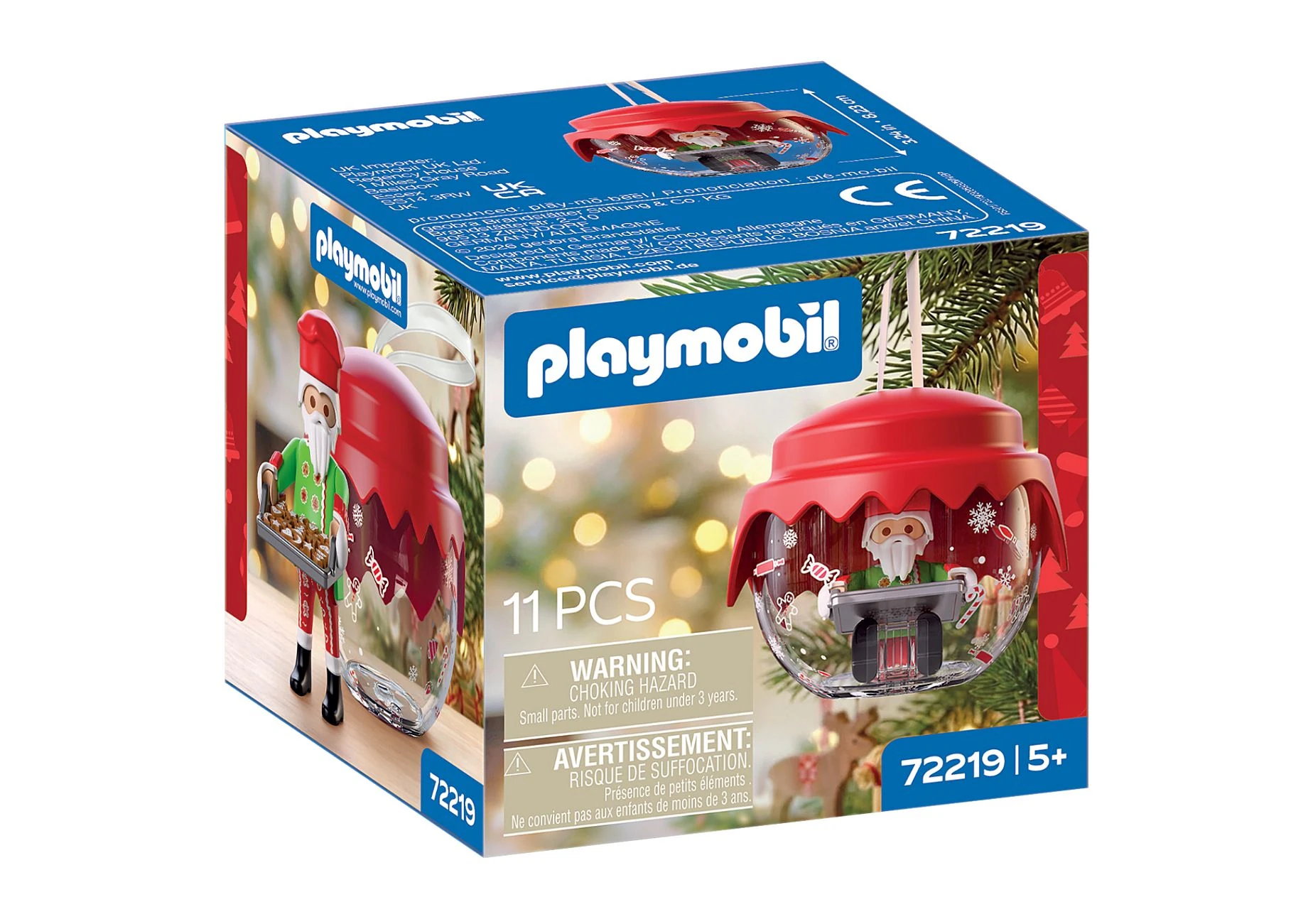 Playmobil 72219 Christmas Weihnachtskugel Bäcker
