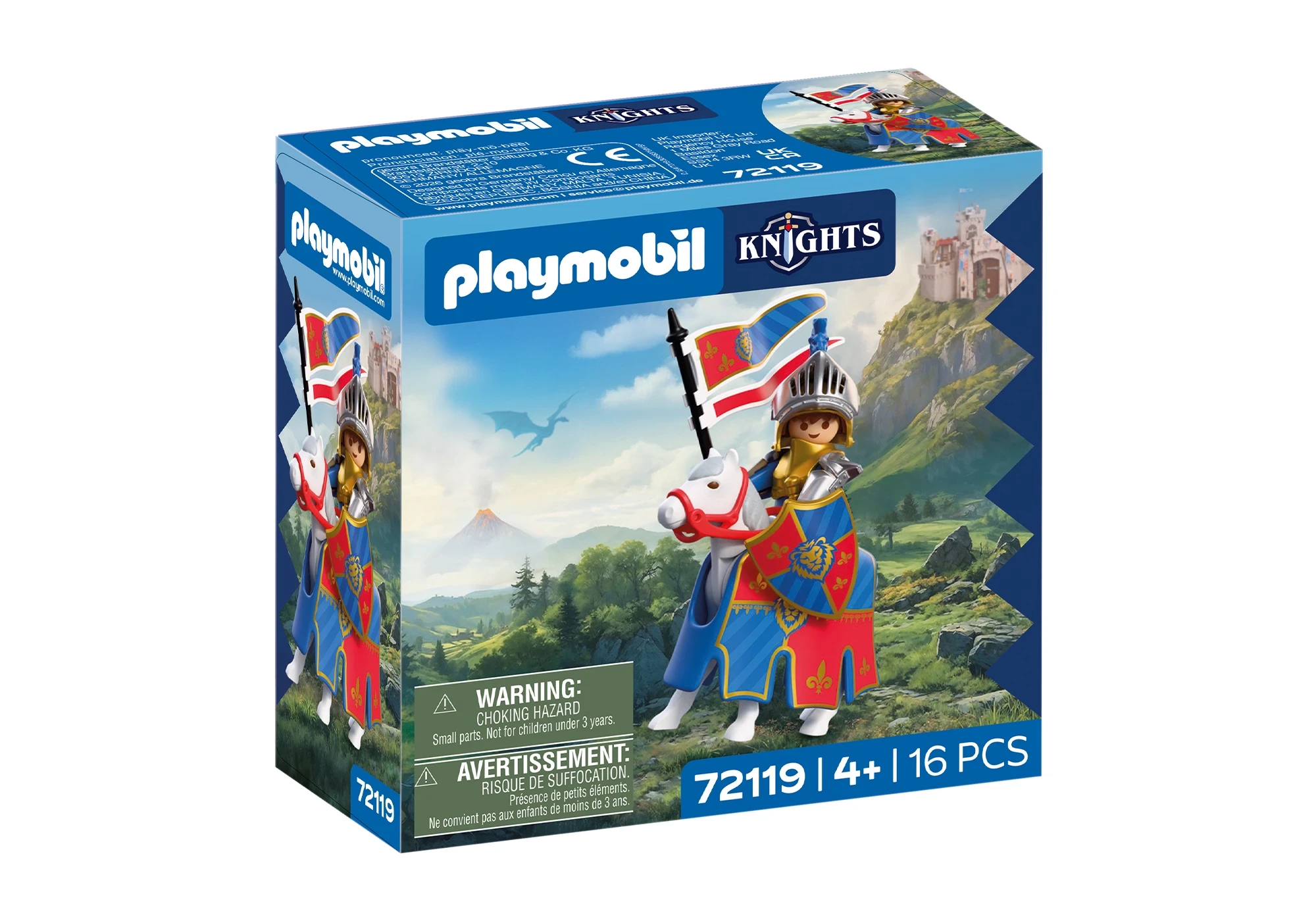Playmobil 72119 Knights Anführer Löwenritter