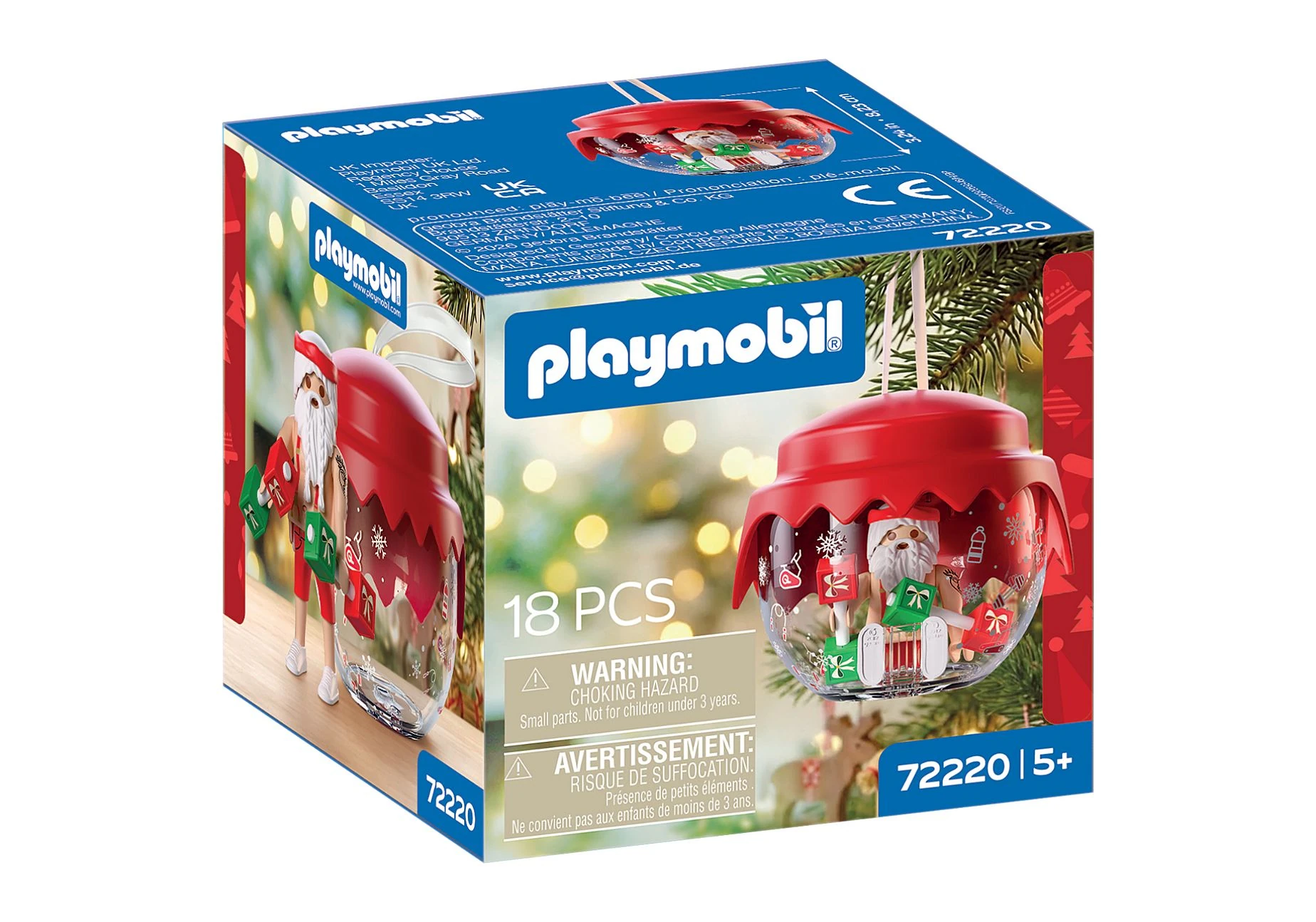 Playmobil 72220 Christmas Weihnachtskugel Kraftsportler
