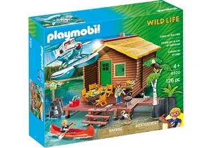 Playmobil 9320  Wild Life  Abenteuerurlaub an der Seehütte