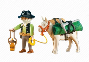 Playmobil 6320 Western Goldgräber mit Esel