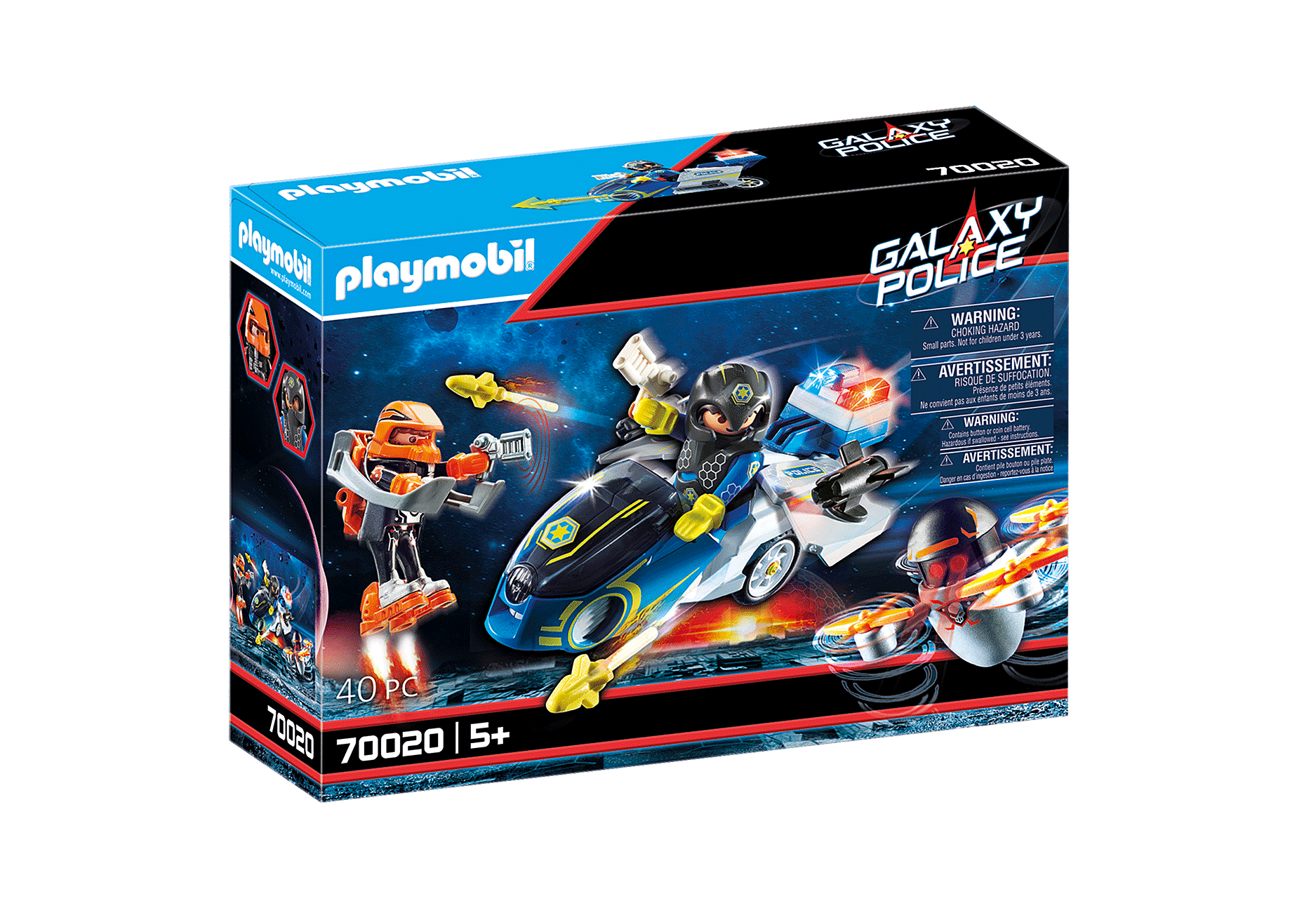 Playmobil 70020  Galaxy Police  Bike