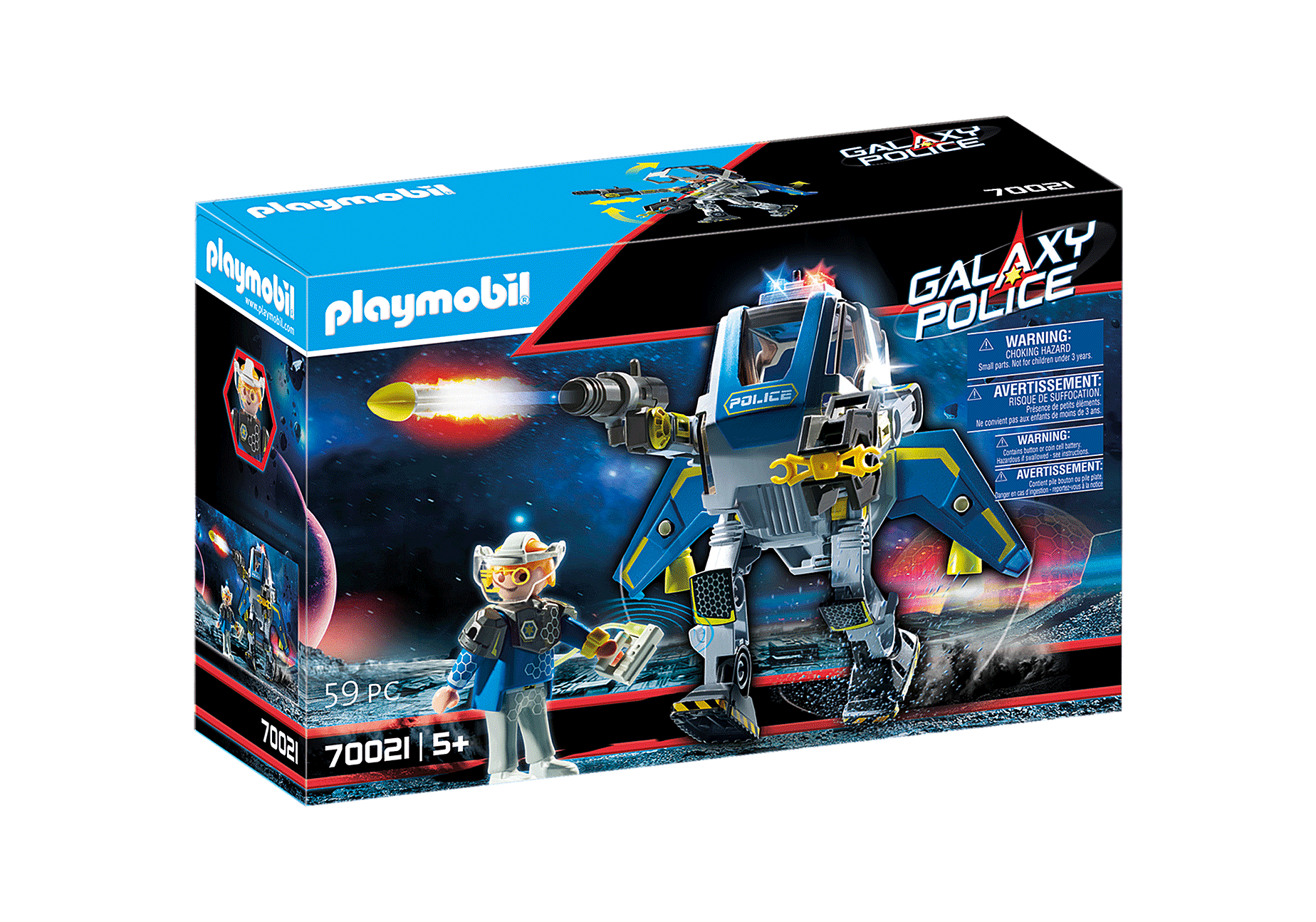 Playmobil 70021  Galaxy Police  Roboter