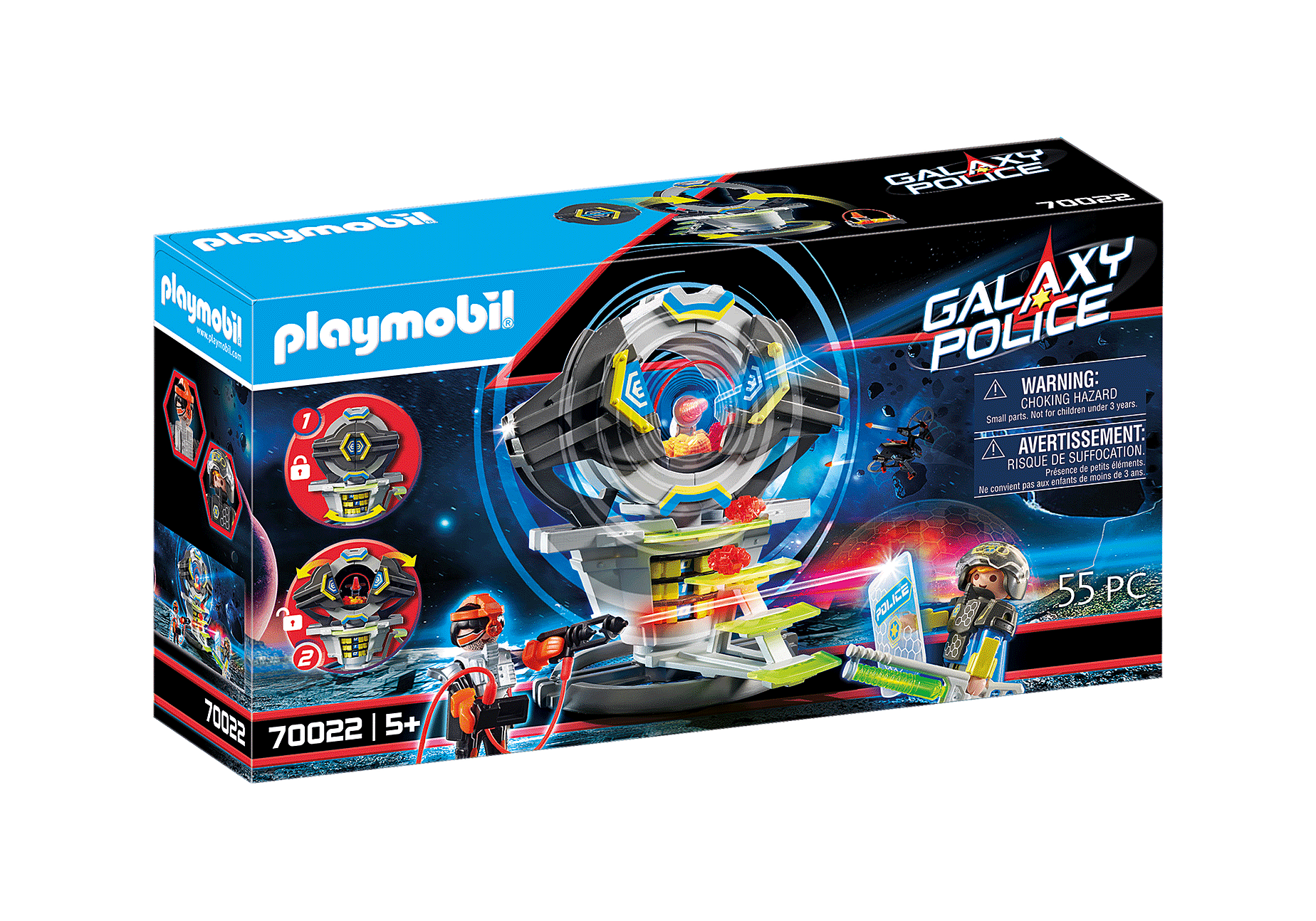Playmobil 70022  Galaxy Police  Tresor mit Codefunktion
