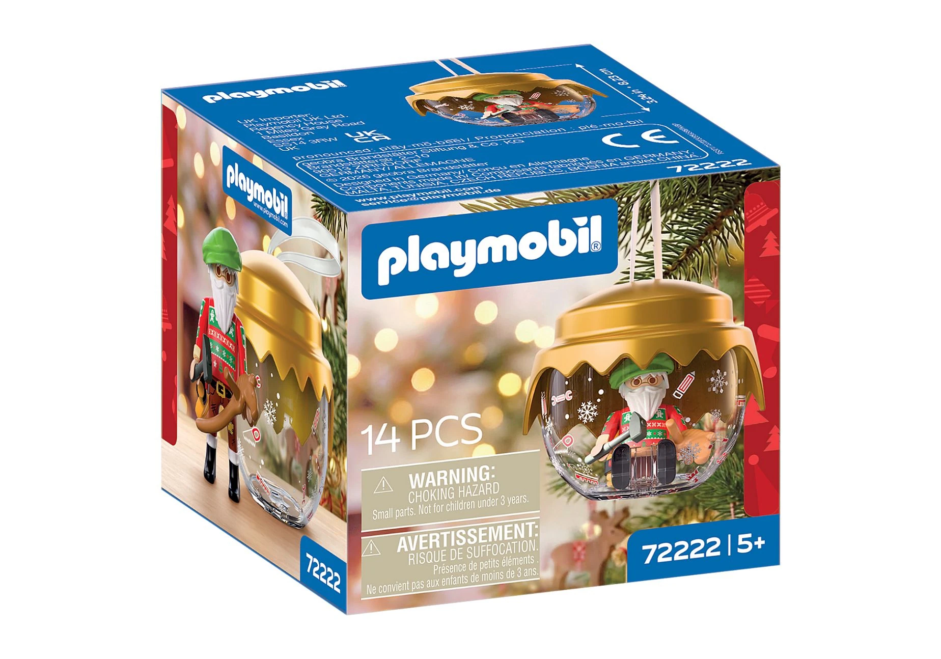 Playmobil 72222 Christmas Weihnachtskugel Spielzeugentwickler