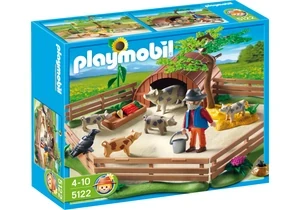 Playmobil 5122    Fleckschweine im Gehege
