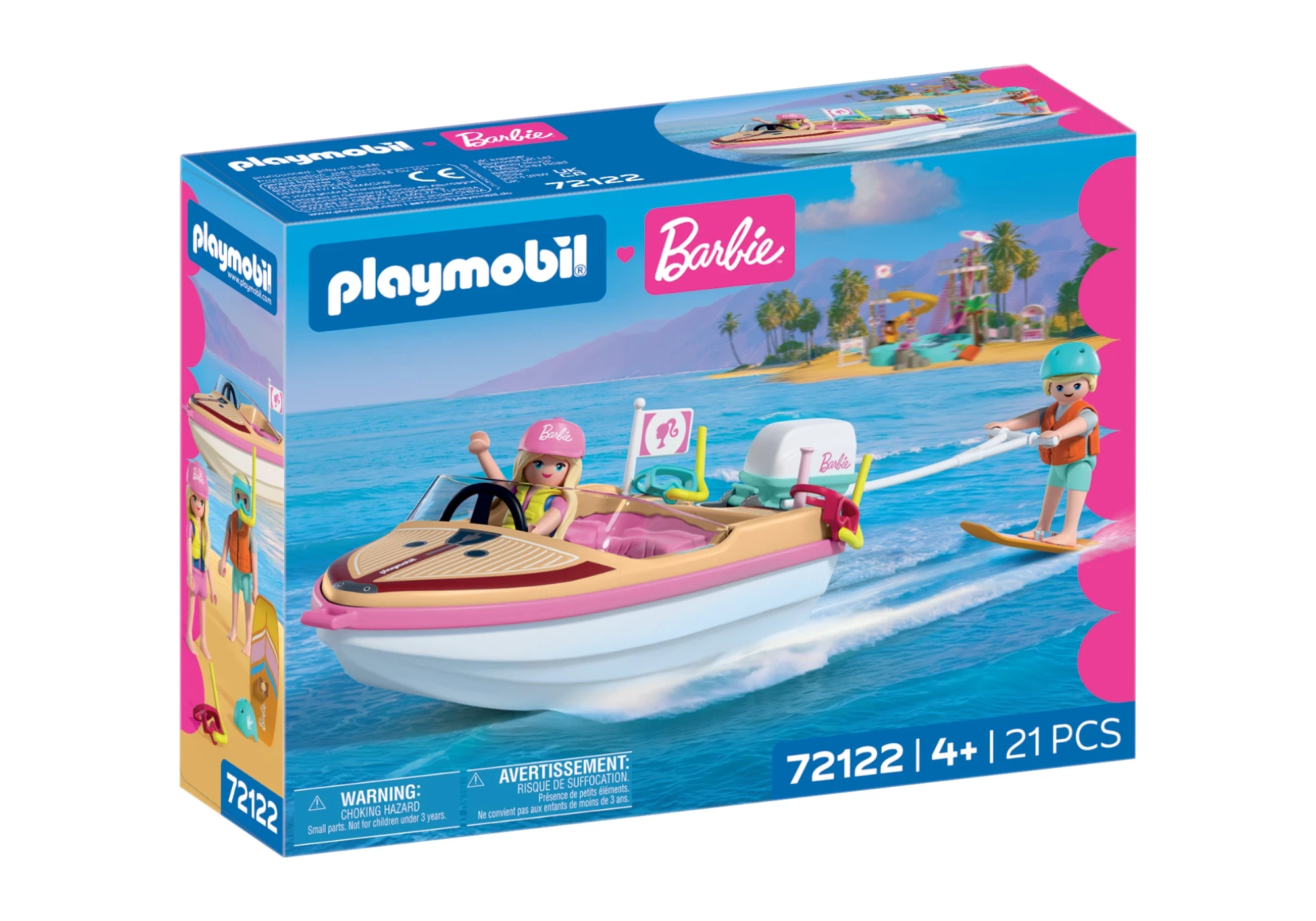 Playmobil 72122 Playmobil x Barbie Abenteuerboot