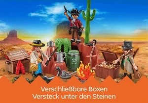 Playmobil 1023  Western  Banditenversteck (Folienverpackung)