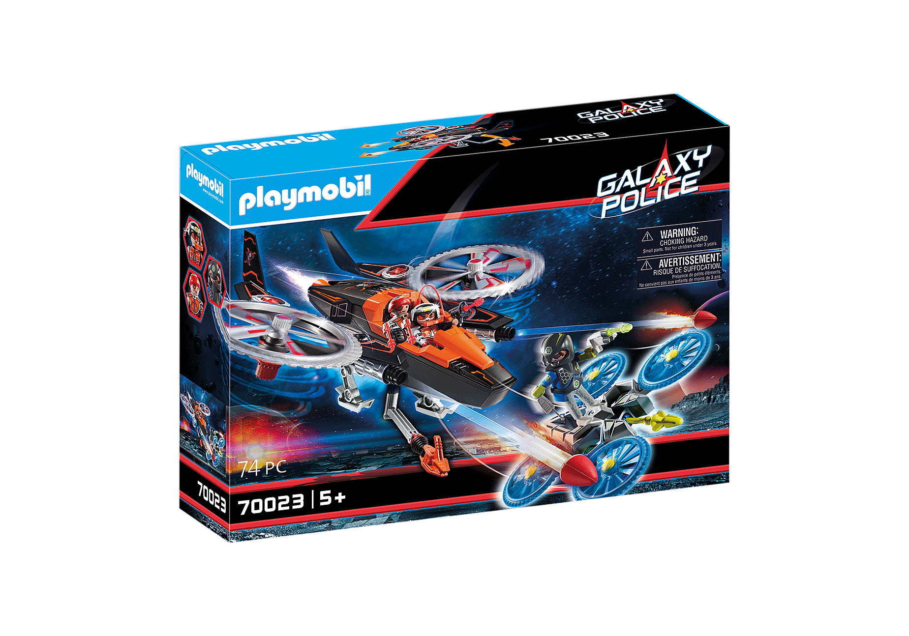 Playmobil 70023  Galaxy Police  Space Pirates Heli