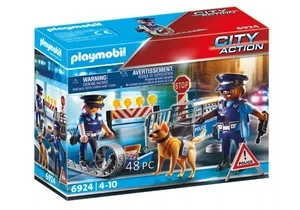 Playmobil 6924  City Action  Polizei Straßensperre