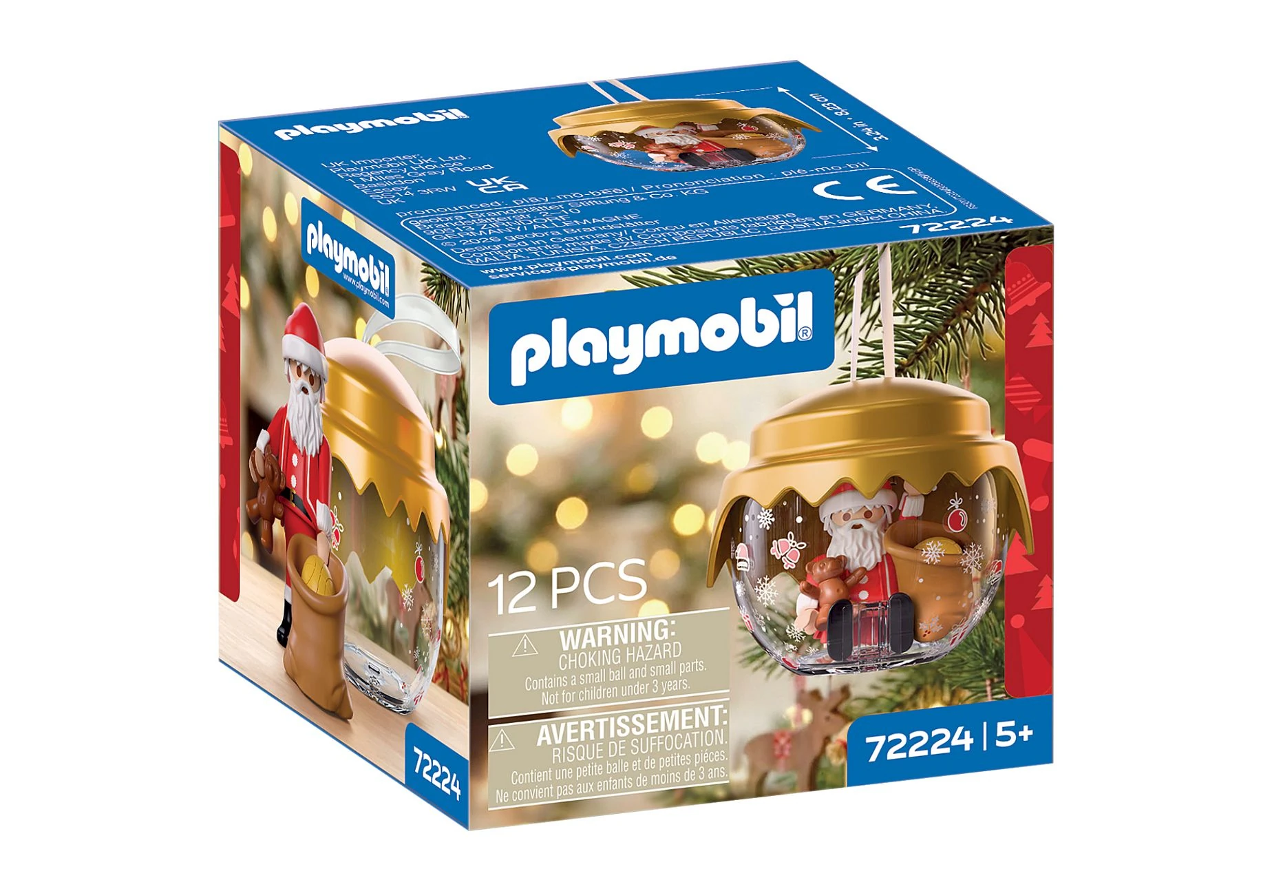 Playmobil 72224 Christmas Weihnachtskugel Klassik